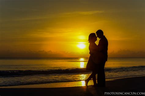 Sunrise Beach Portrait Session in Cancun