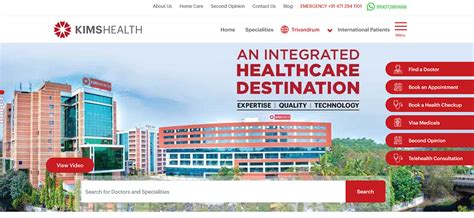 KIMS Health Trivandrum is the Best Hospital in Kerala | - kims ...