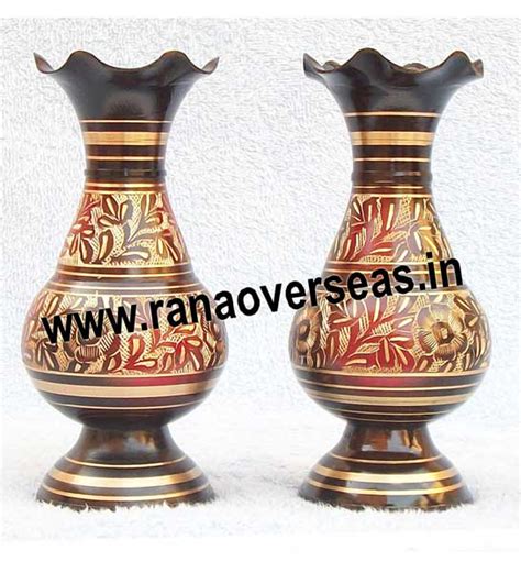 Brass Flower Vase, Style : Classic by S. R. Trading Corporation from ...