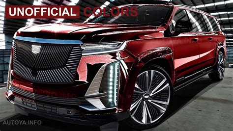 Informal 2024 Cadillac Escalade Presentation Shows All-Electric IQ in Biggest ESV Form ...