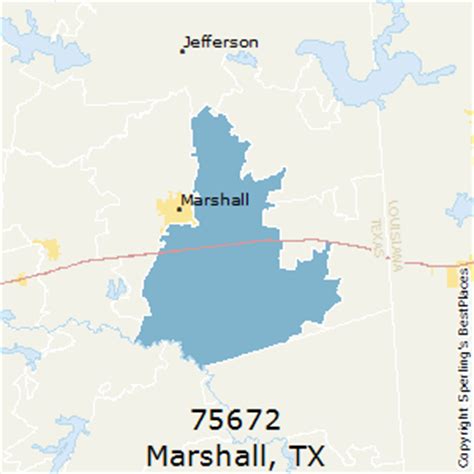 Marshall (zip 75672), TX