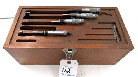 Starrett 4 Pc. Micrometer Set