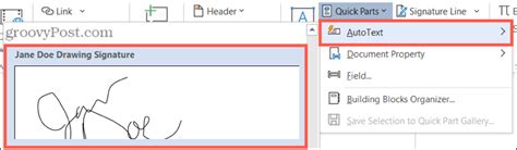 How To Insert A Signature In A Microsoft Word Document - Riset