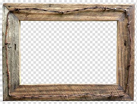 Rustic Wood Frames s, brown border transparent background PNG clipart ...