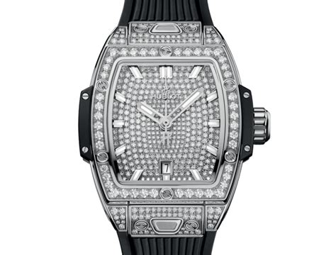 Spirit of Big Bang Steel Full Pavé 32 mm | Hublot US