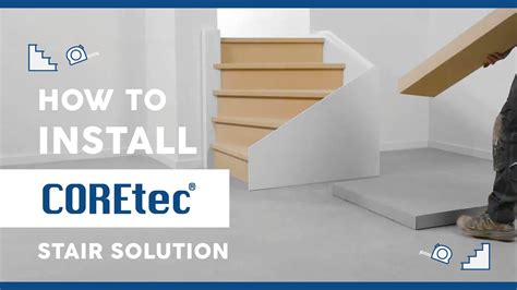 How to Install: COREtec® Stairs (Stairs Renovation Guide) - YouTube