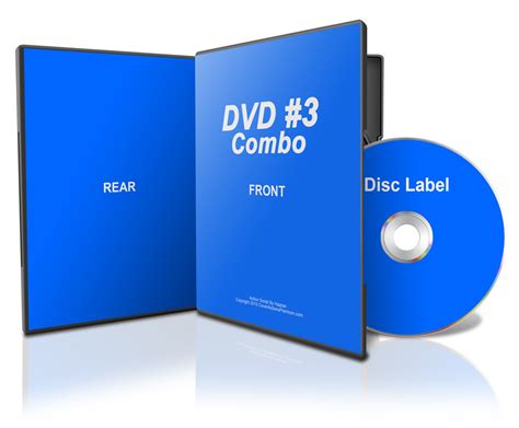 DVD Shows Front & Back Action Script | Cover Actions Premium | Mockup ...