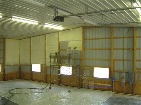 Insulating Your Metal Buildings - Spray Foam Is The Answer