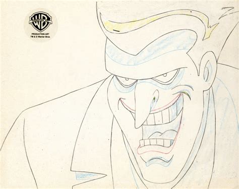 Batman The Animated Series Original Production Drawing: Joker – Choice ...