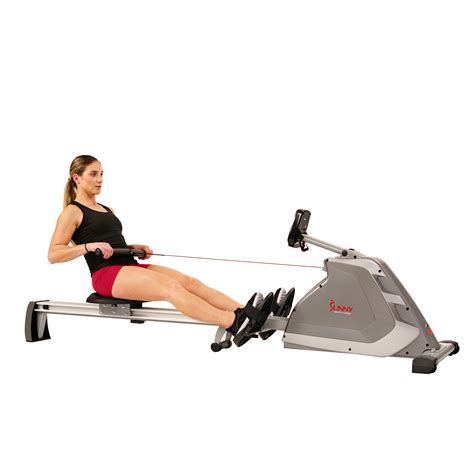 Sunny Health & Fitness Magnetic Rowing Machine Rower with High Weight ...