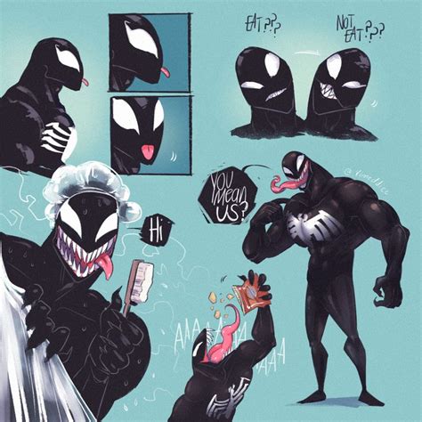 Thirsty Venom Posts — vimeddiart: Some Venom things for practice ...