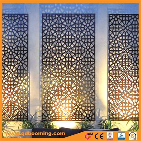 China Hot Metal Laser Cut Garden Decorative Screens for Design - China Screens, Garden Fence