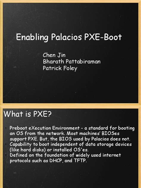 pxe-boot | Booting | Computer Data