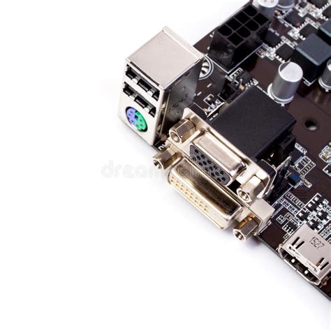 PC computer motherboard stock image. Image of computer - 67527807