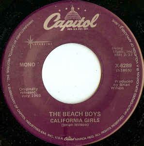 The Beach Boys - California Girls (1988, Specialty Pressing, Vinyl) | Discogs