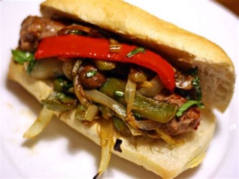 Grilled Italian Sausage Sandwich