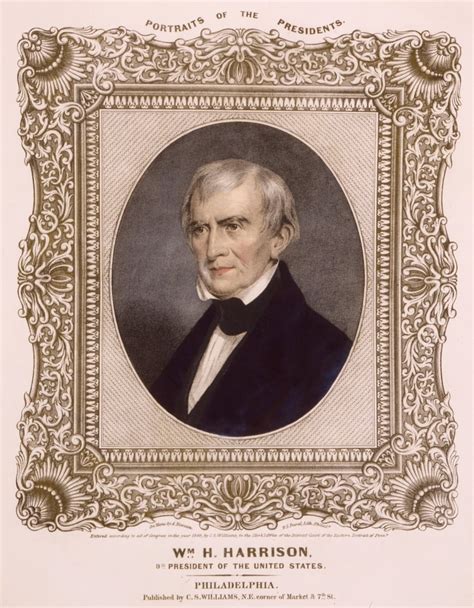 William Henry Harrison 1773-1841 Was The First President To Die In ...