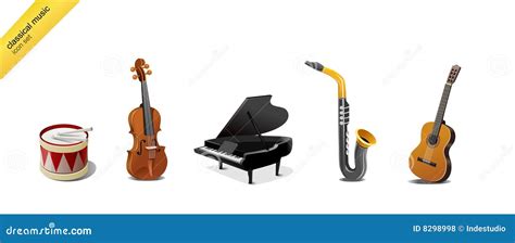 Classical Music Instruments Royalty Free Stock Photos - Image: 8298998