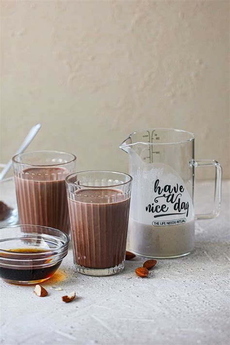 Vegan Chocolate Milk Recipe