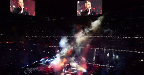 free to find truth: 13 41 | The Super Bowl 53 halftime show stage, an M ...