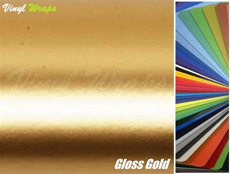 Gloss Gold Vinyl Wrap – vinylwraps