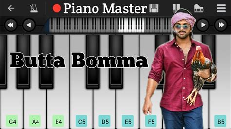 Butta Bomma |Ala vykuntapuram | Piano Tutorial | Allu Arjun | Perfect ...