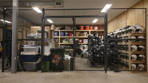 Cage Athletic Equipment Storage Systems