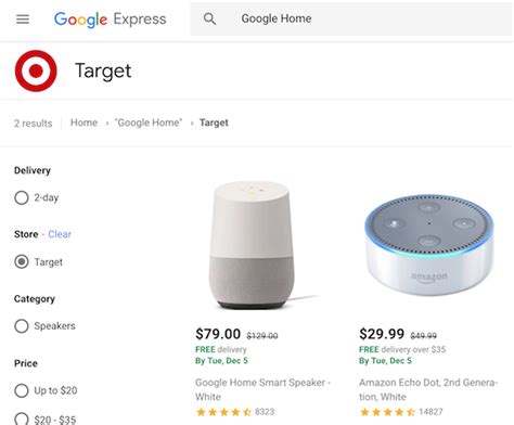 Echo Dot on Google Express - Voicebot.ai