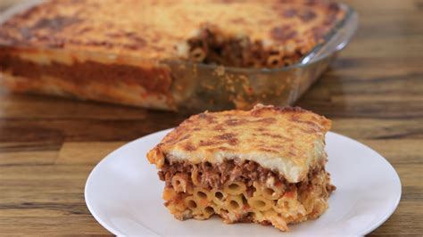 Greek Pastitsio Recipe - The Cooking Foodie