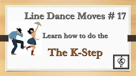 Line Dance Moves #17 - Learn the The K-Step - YouTube