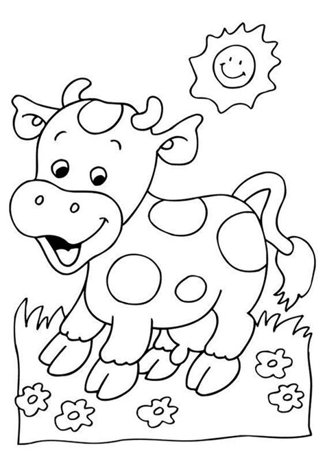 Free Printable Cow Coloring Pages - Printable Word Searches