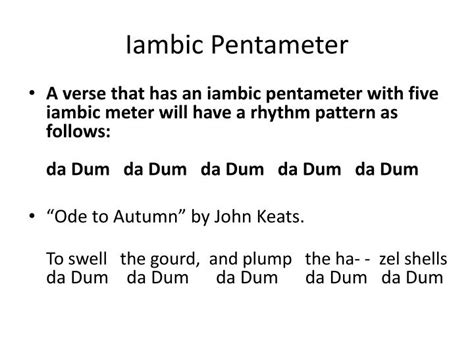 How to write a sonnet with iambic pentameter - jesbc