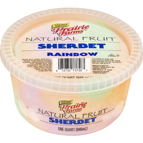 Prairie Farms Rainbow Sherbet | Sorbet & Sherbet | Martin's Super Markets