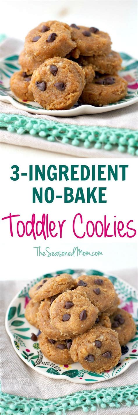 No Cook snack mix recipes - 3Ingredient No Bake Toddler Cookies | Baby ...