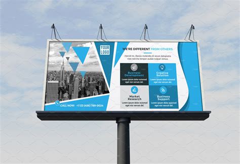 Billboard Template | Flyer Templates ~ Creative Market