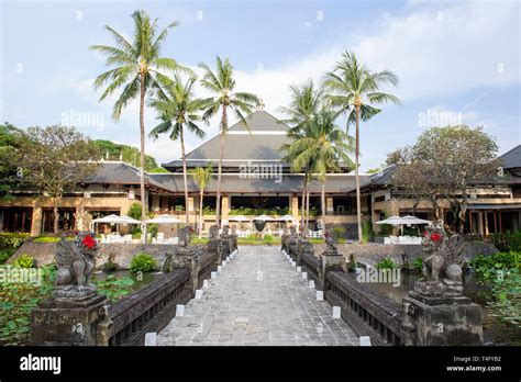 The Intercontinental Bali Resort. A luxury 5 star hotel in Jimbaran, Bali, Indonesia Stock Photo ...
