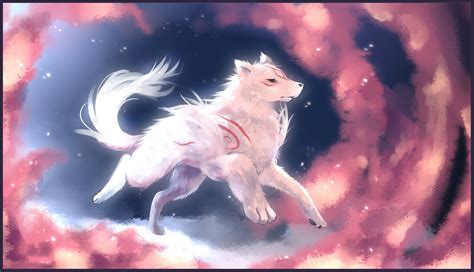 Download Wolf Video Game Ōkami HD Wallpaper by Midna01