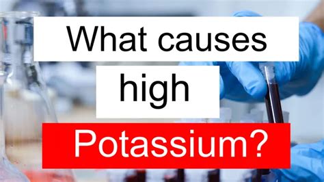 What does high Potassium and Calcium mean in blood test?