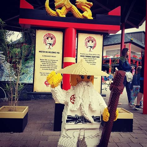 Ninjago World in Legoland Windsor had some of my favourite models shown ...