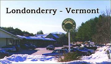 Londonderry Vermont Real Estate Lodging Dining History Photos ...