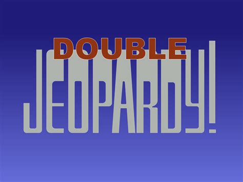 Double Jeopardy! (1984-86) Logo V2 by Dadillstnator on DeviantArt