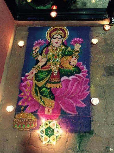 Lakshmi | Poster rangoli