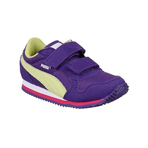 Puma Kids Premium ST Runner V Infant Velcro Strap Trainers Sports Shoes ...