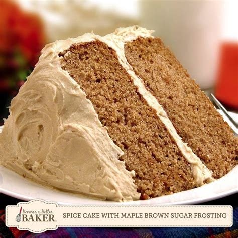 This Spice Cake with Maple Brown Sugar Frosting can be prepared in just 15 minutes. When ready ...