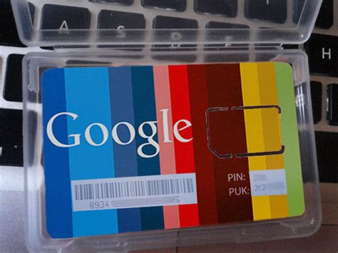 "Google Sim Card" - Google To Launch Cellular Service?