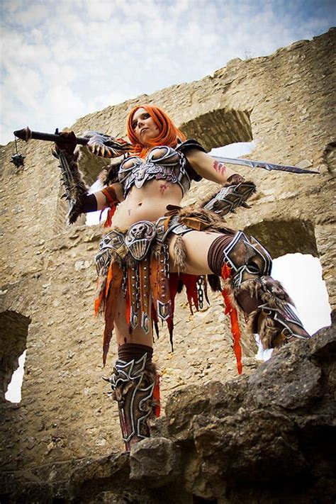 Barbarian Cosplay from Diablo 3 by Kamui Cosplay