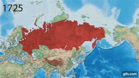 Territorial expansion of Russia (750 - 2014) FullHD animated gif