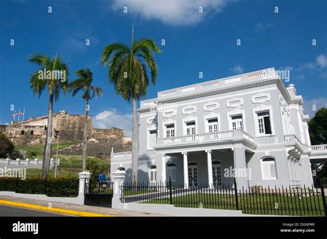 State Department Reception Center, old town, San Juan, Puerto Rico, Caribbean Stock Photo - Alamy