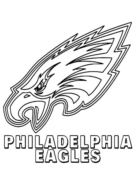 Philadelphia Eagles Coloring Pages - Free Printable Coloring Pages for Kids