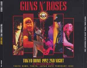 Guns N' Roses – Tokyo Dome 1992 2nd Night (2020, Numbered Sticker, CD ...